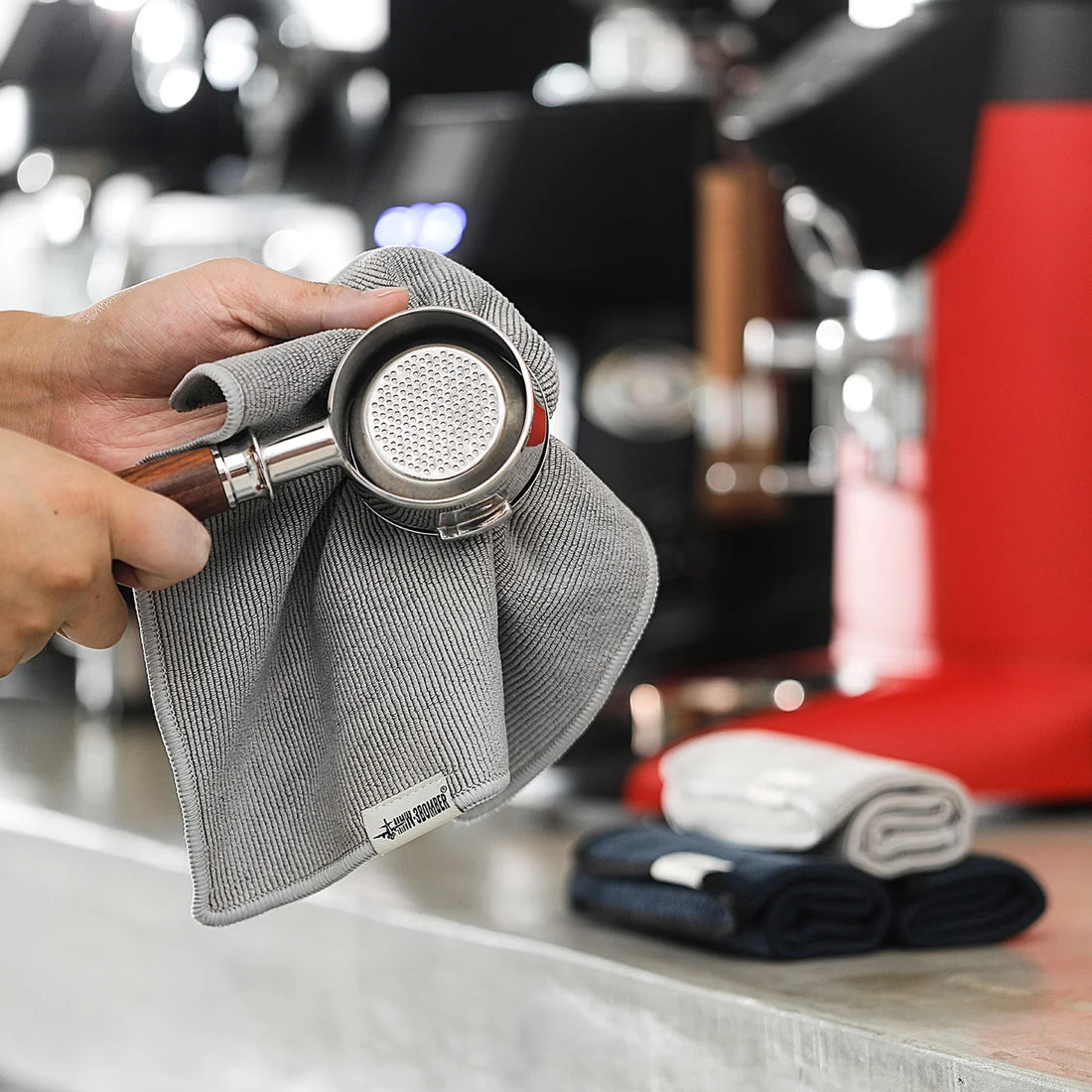 MHW-3BOMBER, set prosoape barista din microfibră