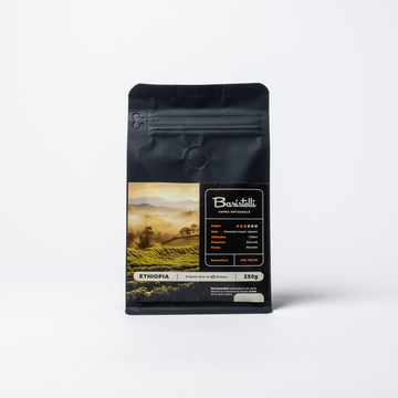 Cafea boabe, Baristelli, Origine Ethiopia, 250g