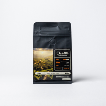 Cafea boabe, Baristelli, Origine Peru, 250g