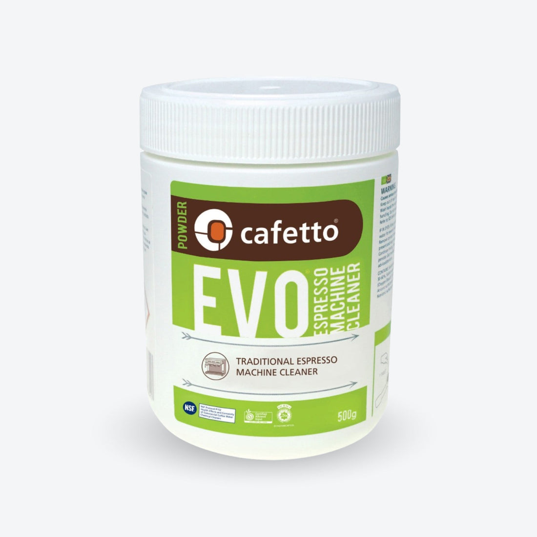 CAFETTO EVO, pulbere de curățare pentru espressoare, 1kg - Baristelli - Cafetto