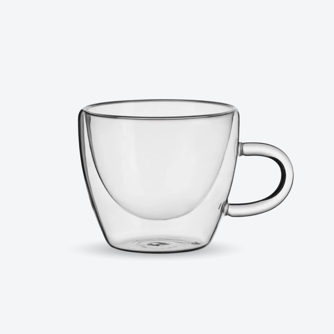 Cană cappuccino/ceai, sticlă dublă, 170ml - Baristelli - Universal