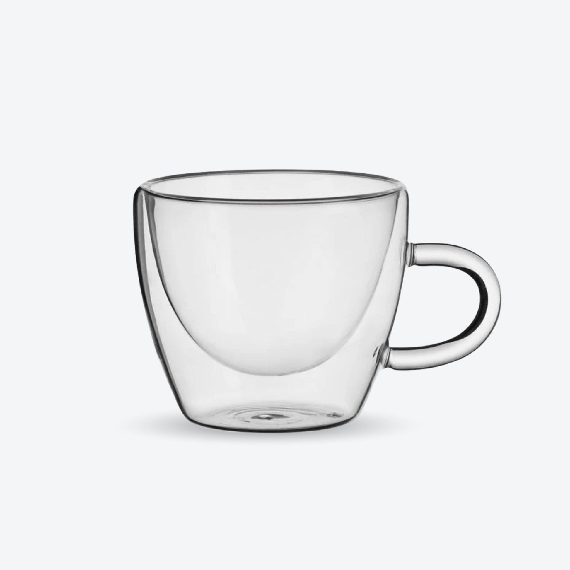 Cană cappuccino/ceai, sticlă dublă, 170ml - Baristelli - Universal