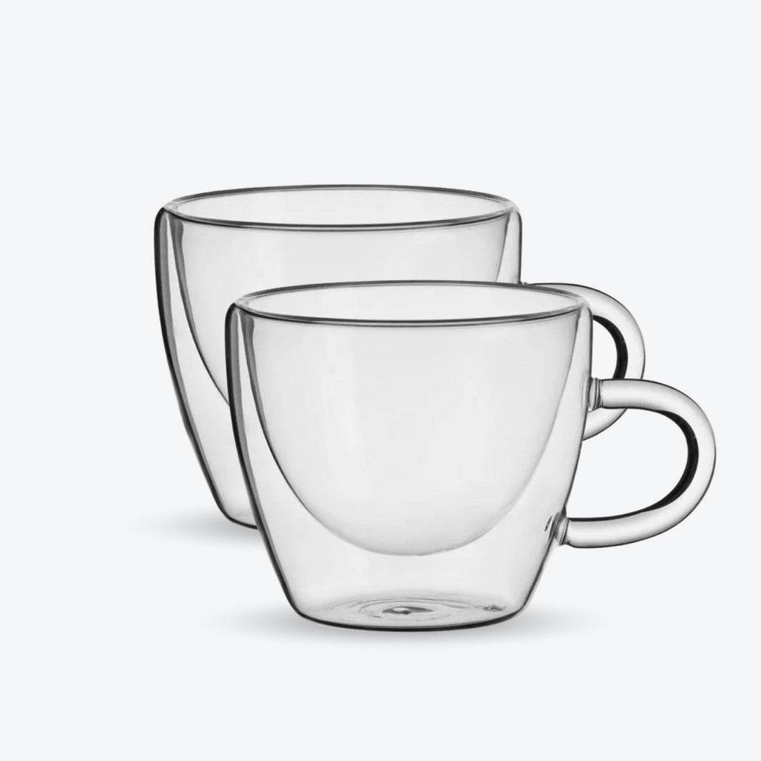 Cană cappuccino/ceai, sticlă dublă, 170ml - Baristelli - Universal