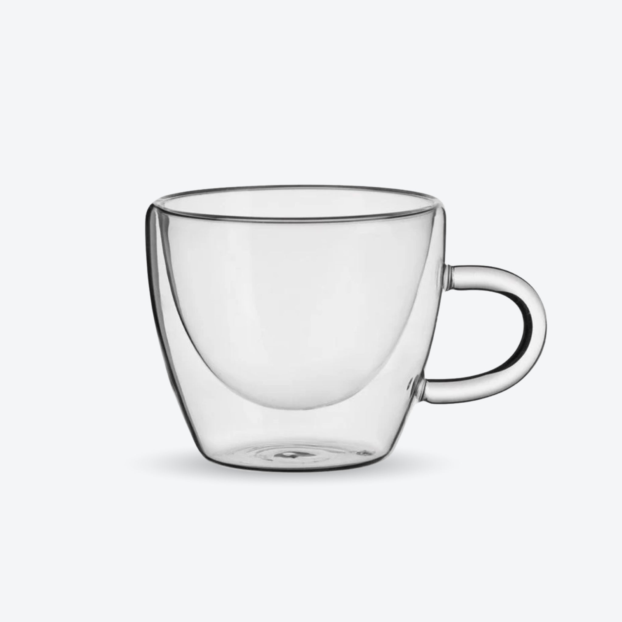 Cană cappuccino/ceai, sticlă dublă, 170ml