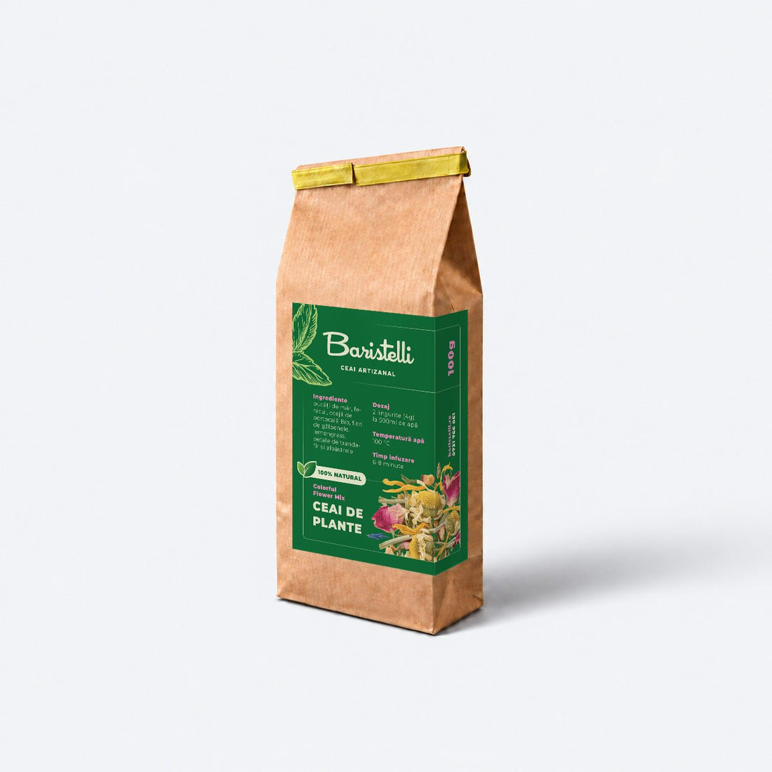 Ceai de plante, Colorful Flower Mix - 100 g - Baristelli - Baristelli