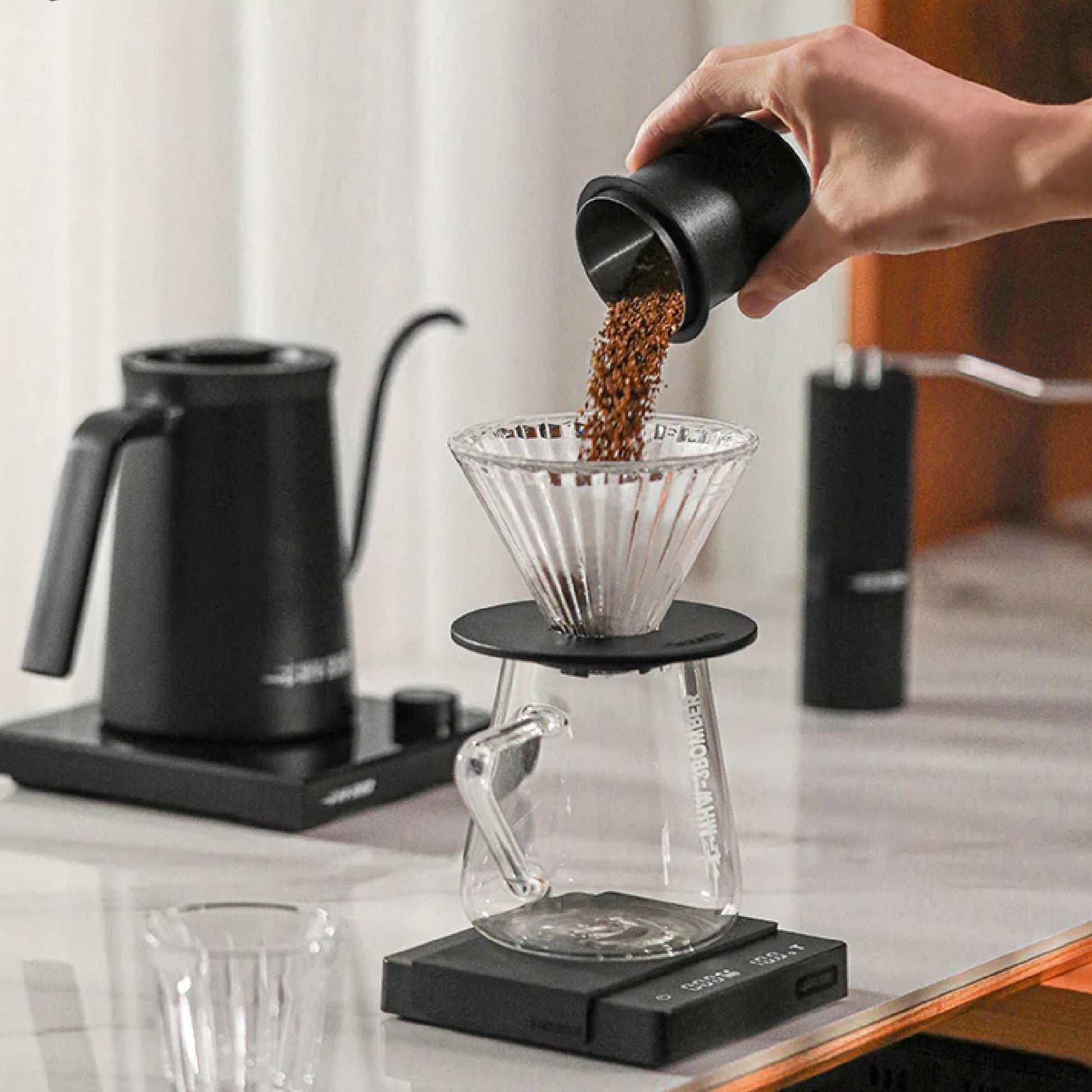 MHW - 3BOMBER, recipient pentru dozare cafea, 58mm,150 ml - Baristelli - MHW - 3BOMBER