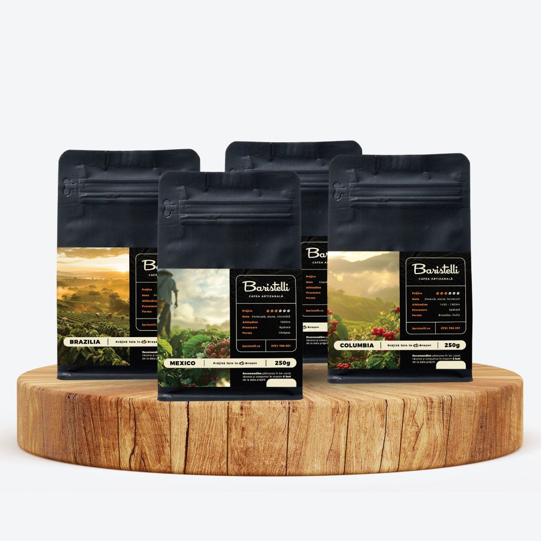 Pachet America Latină - 4 cafele - Baristelli - Baristelli