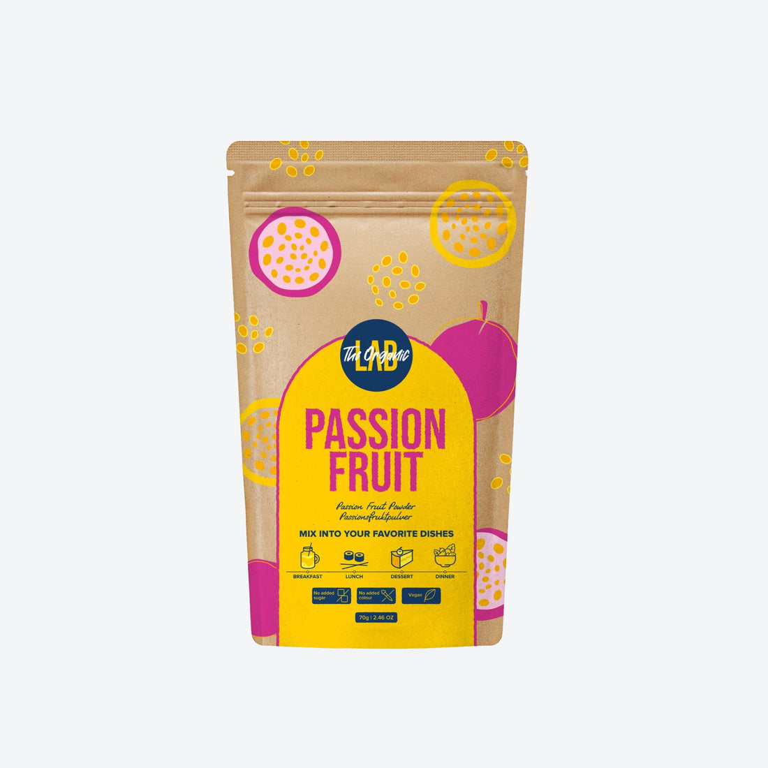 Pudră de Fructul pasiunii, 70g - Baristelli - Moya