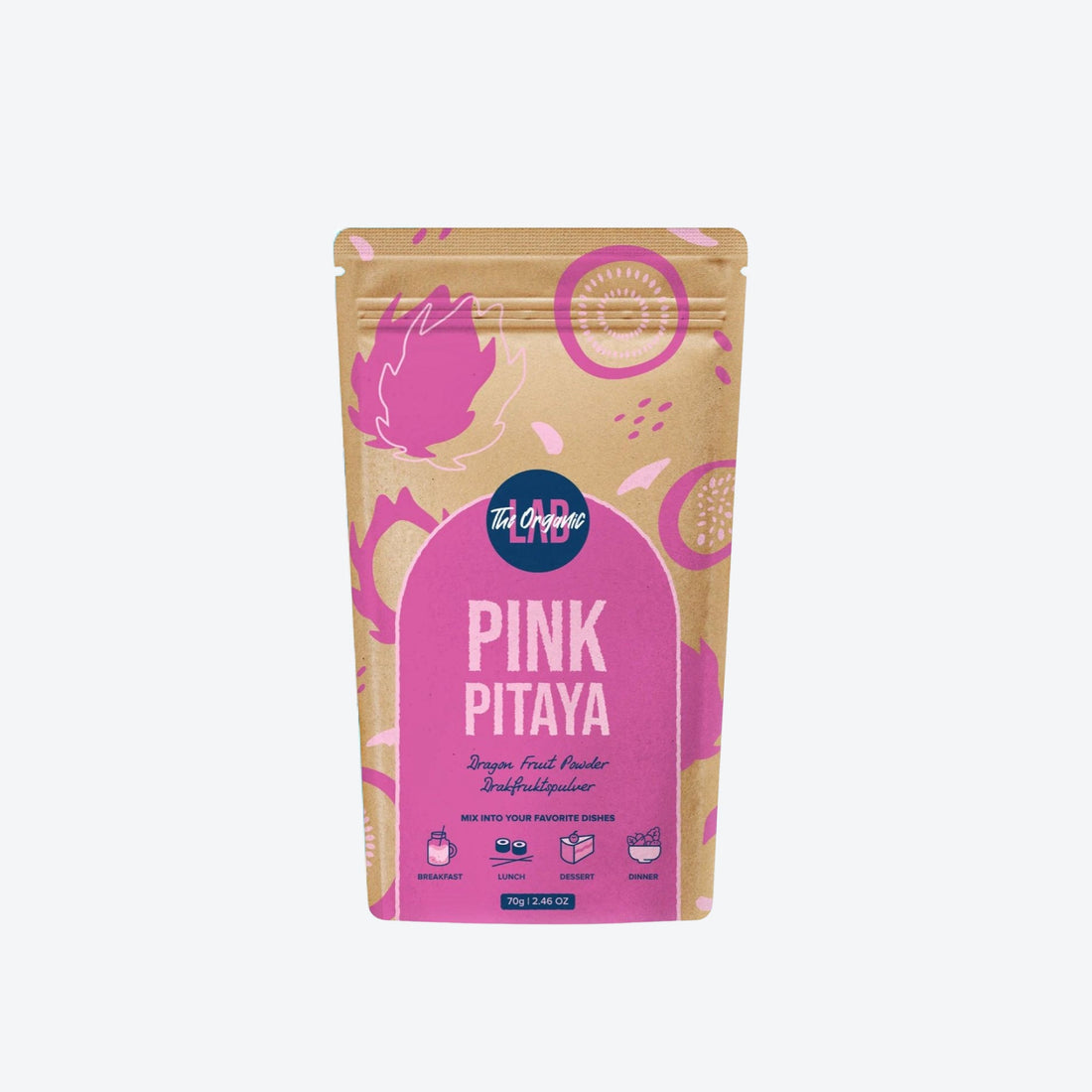 Pudră roz de fructul Dragonului, 70g - Baristelli - Moya