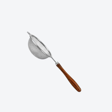 Sită specială, cu mâner din lemn - Baristelli - Moya